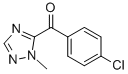 (4-CHLOROPHENYL)(1-METHYL-1H-1,2,4-TRIAZOL-5-YL)METHANONE CAS#: 153334-22-6