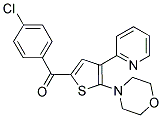 (4-CHLOROPHENYL)[5-MORPHOLINO-4-(2-PYRIDINYL)-2-THIENYL]METHANONE CAS#: 339023-17-5