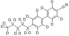 4-CYANO-4'-PENTYLDIPHENYL-D19 CAS#: 117950-85-3