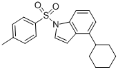 4-CYCLOHEXYL-1-(4-METHYLPHENYLSULFONYL)INDOLE CAS#: 129667-02-3