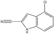 4-Chloro-1H-indole-2-carbonitrile CAS#: 4404-11-9