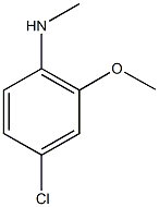 4-Chloro-2-methoxy-N-methylaniline 96% CAS#: 35122-79-3