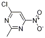 4-Chloro-2-methyl-6-nitro-pyrimidine CAS#: 126827-20-1
