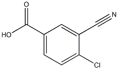 4-Chloro-3-cyanobenzoic acid CAS#: 117738-76-8