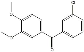 4-Chloro-3',4'-dimethoxybenzophenone CAS#: 116412-84-1