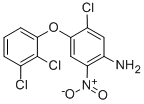 4-Chloro-5-(2,3-dichlorophenoxy)-2-nitroaniline CAS#: 118353-04-1