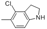 4-Chloro-5-methylindoline CAS#: 162100-45-0