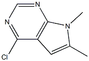 4-Chloro-6,7-diMethyl-7H-pyrrolo[2,3-d]pyriMidine CAS#: 35808-69-6