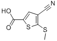 4-Cyano-5-methylsulfanylthiophene-2-carboxylicacid CAS#: 116170-85-5