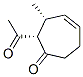 4-Cyclohepten-1-one, 2-acetyl-3-methyl-, cis- (9CI) CAS#: 166825-82-7