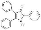 4-Cyclopentene-1,3-dione, 2,4,5-triphenyl- CAS#: 3457-83-8