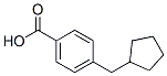 4-(Cyclopentylmethyl)benzoic acid CAS#: 37874-97-8