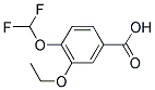 4-DIFLUOROMETHOXY-3-ETHOXY-BENZOIC ACID CAS#: 162401-63-0
