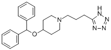 4-(DIPHENYLMETHOXY)-1-[3-(1H-TETRAZOL-5-YL)PROPYL]-PIPERIDINE CAS#: 162641-16-9