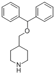 4-((DIPHENYLMETHOXY)METHYL)PIPERIDINE CAS#: 136647-21-7