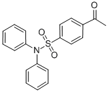 4-DIPHENYLSULFAMYL-ACETOPHENONE CAS#: 3938-79-2