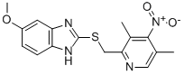 4-Desmethoxy-4-nitro Omeprazole Sulfide CAS#: 142885-91-4