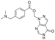 4-[(Dimethylamino)methyl]benzoic acid (4,5-dihydro-4-oxo-1H-pyrazolo[3,4-d]pyrimidine-1-yl)methyl ester CAS#: 131402-51-2