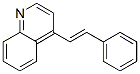 4-[(E)-2-Phenylethenyl]quinoline CAS#: 4594-84-7