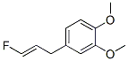 4-[(E)-3-fluoroprop-2-enyl]-1,2-dimethoxy-benzene CAS#: 161436-14-2