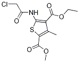 4-ETHYL 2-METHYL 5-[(CHLOROACETYL)AMINO]-3-METHYLTHIOPHENE-2,4-DICARBOXYLATE CAS#: 300676-14-6