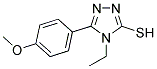 4-ETHYL-5-(4-METHOXYPHENYL)-4H-1,2,4-TRIAZOLE-3-THIOL CAS#: 168968-58-9