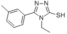 4-ETHYL-5-M-TOLYL-4H-[1,2,4]TRIAZOLE-3-THIOL CAS#: 305337-12-6
