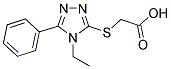 (4-ETHYL-5-PHENYL-4 H-[1,2,4]TRIAZOL-3-YLSULFANYL)-ACETIC ACID CAS#: 305337-11-5