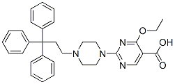 4-Ethoxy-2-[4-(3,3,3-triphenylpropyl)-1-piperazinyl]-5-pyrimidinecarboxylic acid CAS#: 36371-61-6