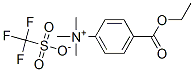 4-(Ethoxycarbonyl)-N,N,N-trimethylbenzenaminium triflate CAS#: 124915-06-6