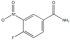 4-FLUORO-3-NITROBENZAMIDE CAS#: 349-02-0