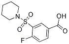 4-FLUORO-3-(PIPERIDINE-1-SULFONYL)-BENZOIC ACID CAS#: 311785-51-0