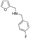 (4-FLUORO-BENZYL)-FURAN-2-YLMETHYL-AMINE CAS#: 321973-03-9