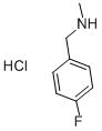 (4-FLUORO-BENZYL)-METHYLAMINE HCL CAS#: 459-20-1