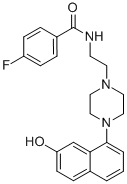 4-FLUORO-N-(2-[4-(7-HYDROXY-NAPHTHALEN-1-YL)-PIPERAZIN-1-YL]-ETHYL)-BENZAMIDE CAS#: 135722-26-8