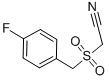 4-FLUOROBENZYLSULFONYLACETONITRILE CAS#: 175276-84-3