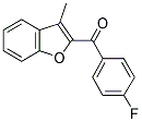 (4-FLUOROPHENYL)(3-METHYL-1-BENZOFURAN-2-YL)METHANONE CAS#: 303145-26-8