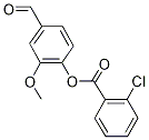 4-FORMYL-2-METHOXYPHENYL 2-CHLOROBENZOATE CAS#: 321726-59-4