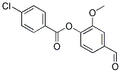 4-FORMYL-2-METHOXYPHENYL 4-CHLOROBENZOATE CAS#: 321726-57-2