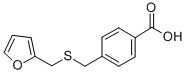 4-(FURAN-2-YLMETHYLSULFANYLMETHYL)-BENZOIC ACID CAS#: 312517-86-5