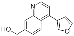 4-FURAN-3-YL-7-HYDROXYMETHYLQUINOLINE CAS#: 168154-44-7