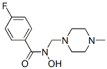 4-Fluoro-N-[(4-methyl-1-piperazinyl)methyl]benzohydroxamic acid CAS#: 40890-96-8