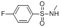 4-Fluoro-N-methylbenzenesulphonamide CAS#: 433-14-7