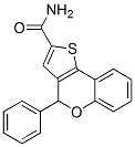 4-H-2-carboxamido-4-phenylthieno(3,2c)benzopyran CAS#: 114948-31-1