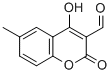 4-HYDROXY-3-FORMYL-6-METHYLCOUMARIN CAS#: 126214-23-1
