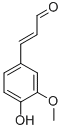 4-HYDROXY-3-METHOXYCINNAMALDEHYDE CAS#: 458-36-6