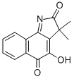4-HYDROXY-3,3-DIMETHYL-2H-BENZO[G]INDOLE-2,5(3H)-DIONE CAS#: 39674-97-0