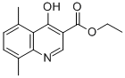 4-HYDROXY-5,8-DIMETHYL-QUINOLINE-3-CARBOXYLIC ACID ETHYL ESTER CAS#: 303009-95-2