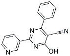 4-HYDROXY-6-PHENYL-2-(3-PYRIDINYL)-5-PYRIMIDINECARBONITRILE CAS#: 320417-45-6