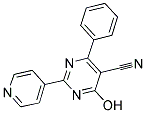 4-HYDROXY-6-PHENYL-2-(4-PYRIDINYL)-5-PYRIMIDINECARBONITRILE CAS#: 320417-47-8
